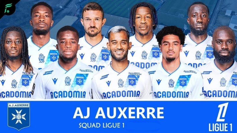 Đội hình của Auxerre mùa giải hiện tại